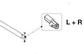 Fiamma CaravanStore Awning Rafter End Swivel PR XL Pair - 98670-08-